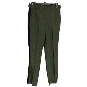 Men's VTG Creighton US Army Class A Uniform Pants Vietnam Green Size 33R NWT NOS